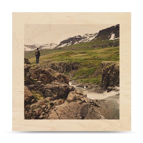 10x10 Wood Print (Border)