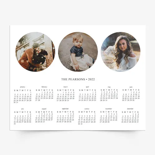 11x8½" Magnetic Calendar