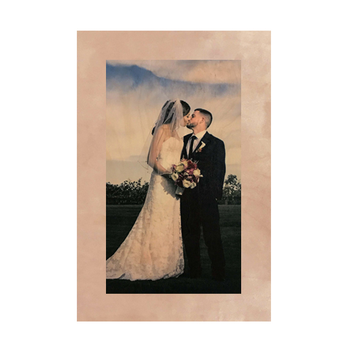 16x24 V Wood Print Border