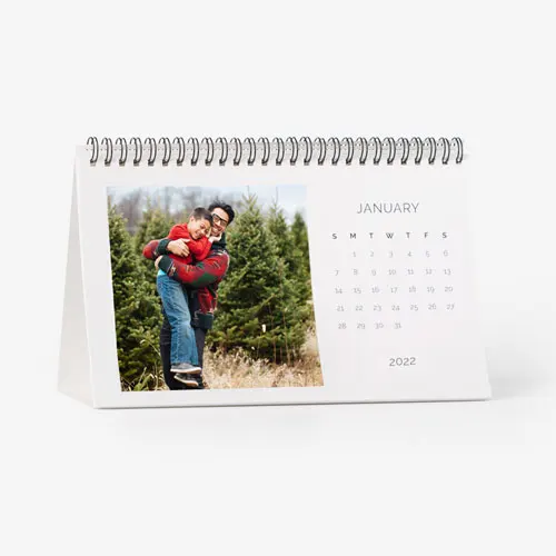 Spiral Desk Calendar